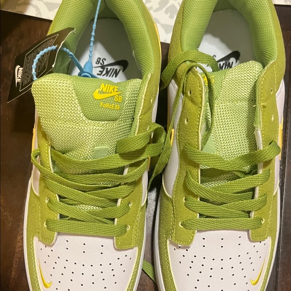 lime nike shoes